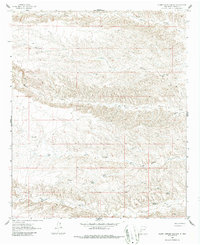 Clark Spring Canyon 1961 topographic map preview