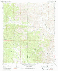 Clements Ranch 1963 topographic map thumbnail