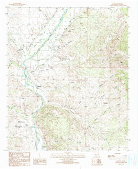 Cliff 1990 topographic map thumbnail