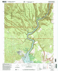 Cochiti Dam 2002 topographic map thumbnail