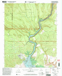 Cochiti Dam 2002 topographic map thumbnail