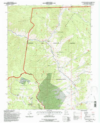 Comanche Point 1995 topographic map thumbnail
