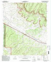 Continental Divide 1995 topographic map thumbnail
