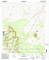 Corona North 1995 topographic map preview