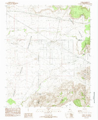 Correo 1985 topographic map thumbnail