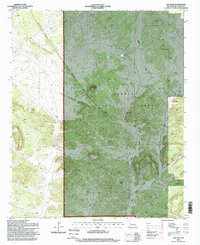 Cox Peak 1995 topographic map preview