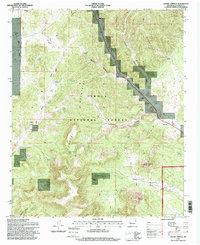 Crosby Springs 1995 topographic map thumbnail