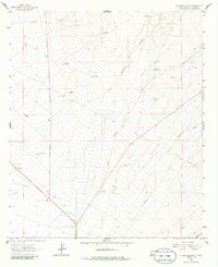 Culberson Ranch 1963 topographic map thumbnail