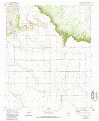 Cunavea Basin 1970 topographic map thumbnail