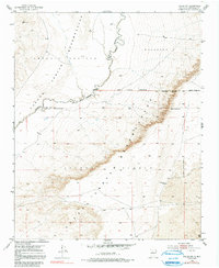 Dalies NW 1952 topographic map thumbnail