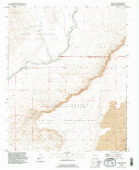 Dalies NW 1991 topographic map thumbnail