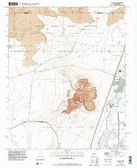 Dalies 1991 topographic map thumbnail