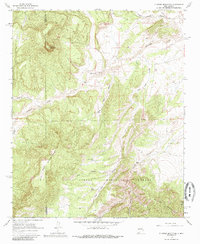 D Cross Mountain 1964 topographic map thumbnail