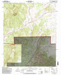 D Cross Mountain 1995 topographic map thumbnail