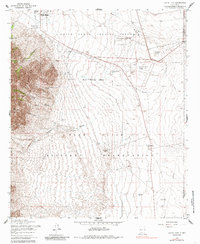 Davies Tank 1955 topographic map thumbnail