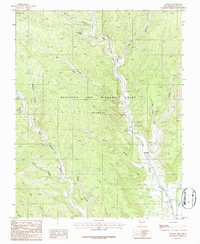 Dawson 1987 topographic map thumbnail