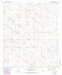 Dean Ranch 1973 topographic map thumbnail