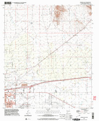 Deming East 1996 topographic map thumbnail
