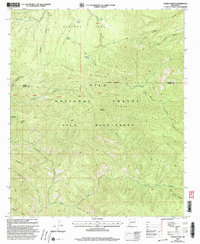 Diablo Range 1999 topographic map thumbnail