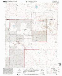 Divine Lake 1998 topographic map thumbnail