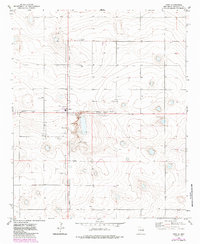 Dora 1972 topographic map thumbnail