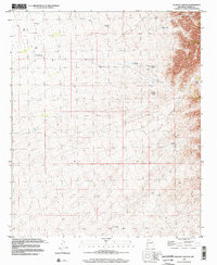 Dugout Canyon 1996 topographic map thumbnail