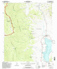 Eagle Nest 1995 topographic map thumbnail