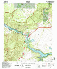 Echo Amphitheater 1995 topographic map thumbnail