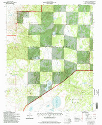 El Dado Mesa 1995 topographic map preview