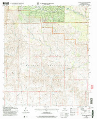 El Paso Canyon 2004 topographic map thumbnail