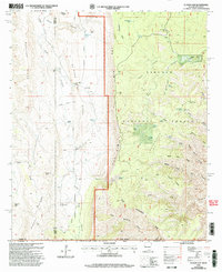 El Paso Gap 2001 topographic map thumbnail