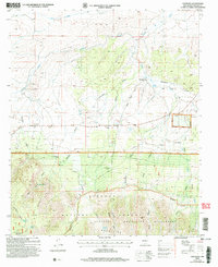 Encinoso 2004 topographic map thumbnail