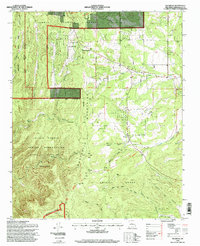 Escabosa 1995 topographic map thumbnail