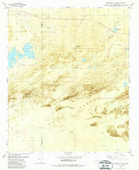 Fifteenmile Lake 1982 topographic map thumbnail