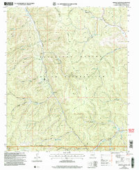 Firman Canyon 2004 topographic map thumbnail