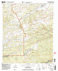 Fort Stanton 2004 topographic map thumbnail