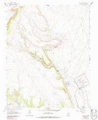 Fort Union 1963 topographic map thumbnail