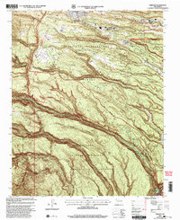 Frijoles 2002 topographic map thumbnail