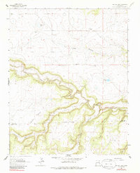 Frutosa Lake 1964 topographic map thumbnail