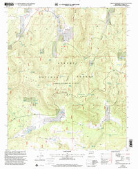 Gallo Mountains East 1999 topographic map thumbnail