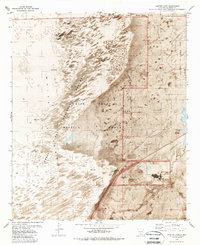Garton Lake 1982 topographic map thumbnail
