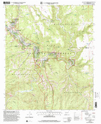 Gila Hot Springs 1999 topographic map thumbnail