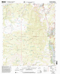 Glenwood 1999 topographic map thumbnail