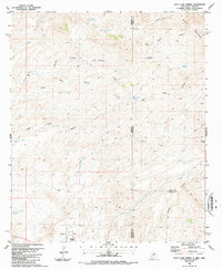 Goat Camp Spring 1986 topographic map thumbnail