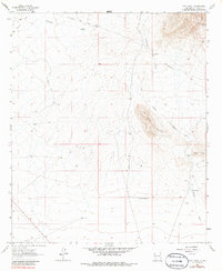 Goat Ridge 1964 topographic map thumbnail