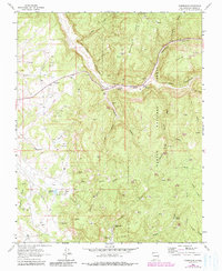 Gobernador 1963 topographic map thumbnail