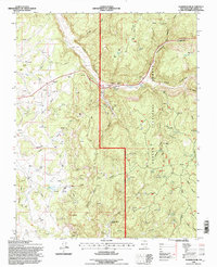 Gobernador 1995 topographic map thumbnail