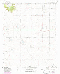 Grady SW 1971 topographic map thumbnail