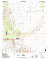 Granite Mountain 1995 topographic map thumbnail