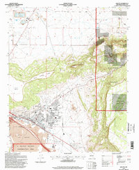 Grants 1995 topographic map thumbnail